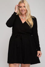 Load image into Gallery viewer, Black Flare Dress