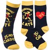 Socks - Running Late Is My Cardio