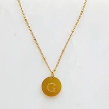 Load image into Gallery viewer, Charm Initial Necklace