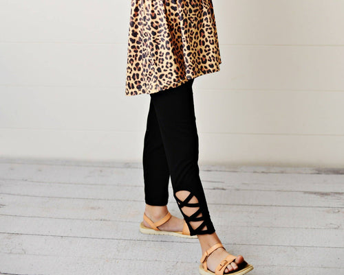 Girls Black Legging