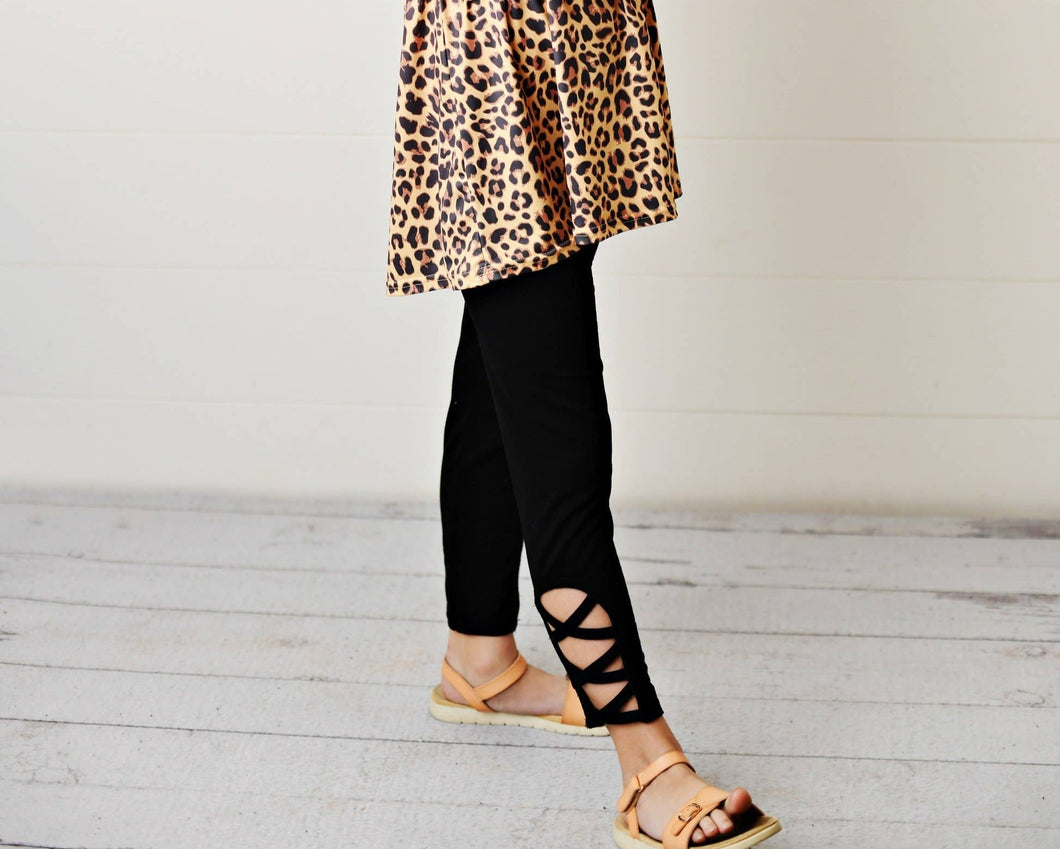 Girls Black Legging