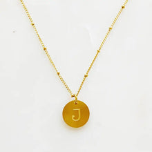 Load image into Gallery viewer, Charm Initial Necklace