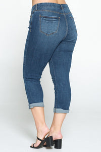 Eunina Mid Rise Skinny Crop