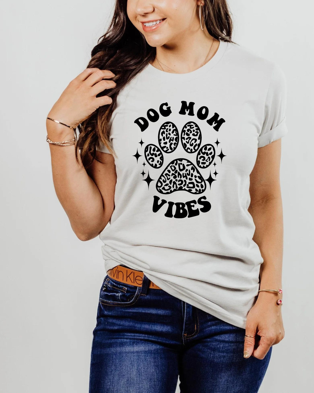Dog Mom Vibes Mothers Day Tee