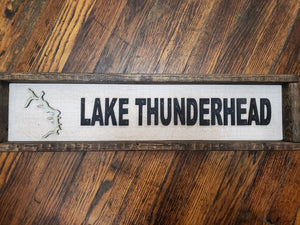 Lake Name Sign
