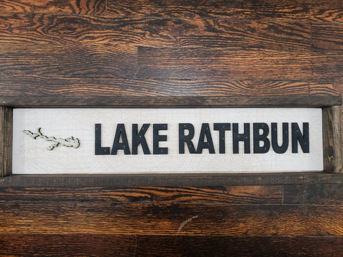 Lake Name Sign