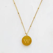 Load image into Gallery viewer, Charm Initial Necklace