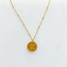 Load image into Gallery viewer, Charm Initial Necklace