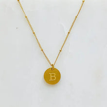 Load image into Gallery viewer, Charm Initial Necklace