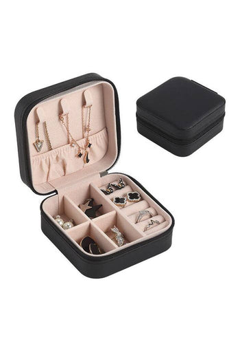 Black Travel Jewelry Box