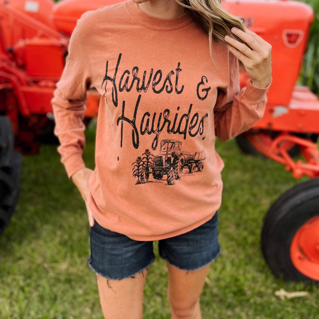 Harvest & Hayrides Long-sleeve Tee
