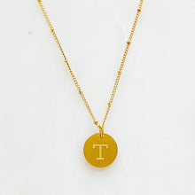 Load image into Gallery viewer, Charm Initial Necklace