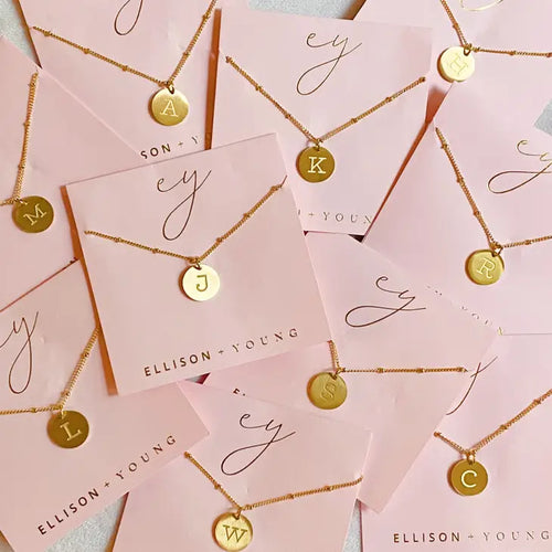 Charm Initial Necklace