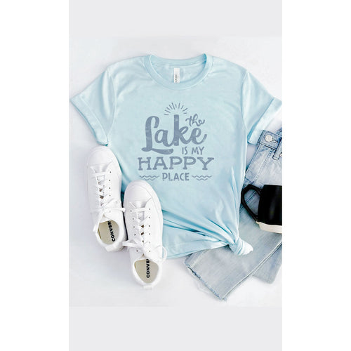 The Lake is My Happy Place Graphic Tee